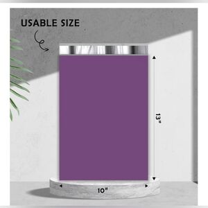 10 x 13 Purple Poly Mailers - 20 Pack Self Seal Waterproof Shipping Bags